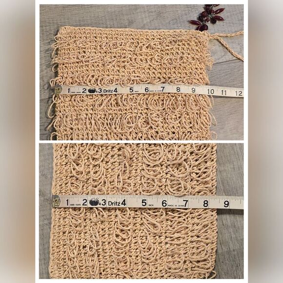 Woven wristlet Clutch purse - Picture 8 of 8